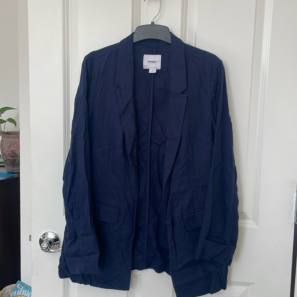 Old navy linen blend blazer.